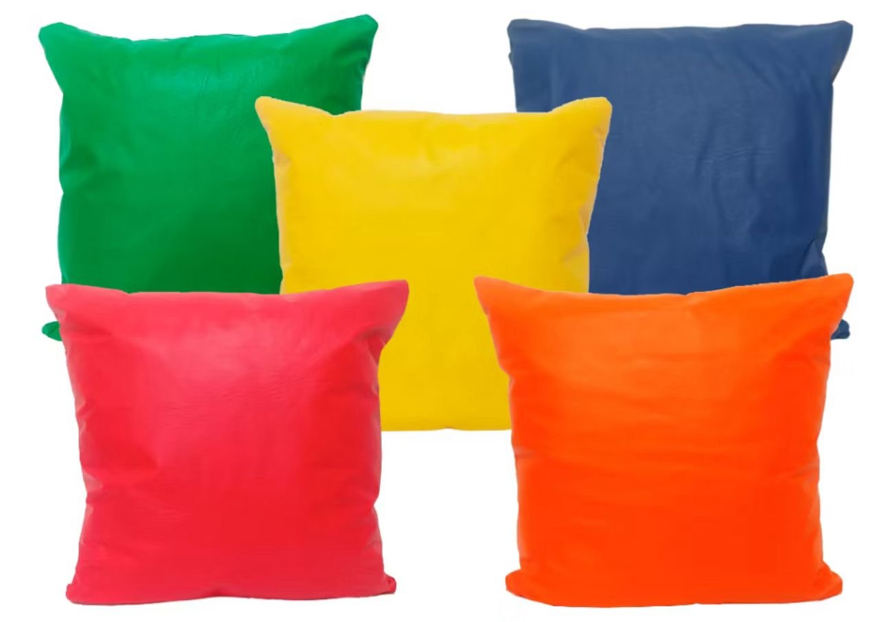 Almofada, confeccionada em espuma